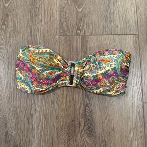Zimmermann Paisley Print Bandeau Top 1